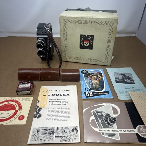 Paillard bolex movie camera - paillard-bolex,