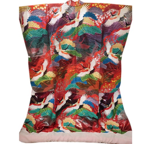 Vtg uchikake wedding kimono - uchikake,