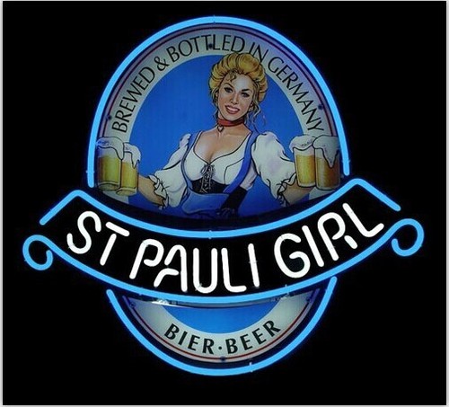 Pauli girl beer neon - st,