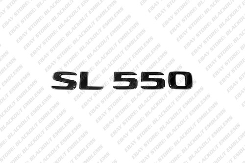 New gloss black trunk emblem - new,