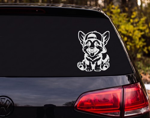 German shepherd puppy vinyl - shepherd,