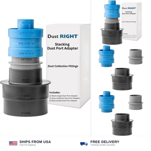 Dust right stacking - right, port