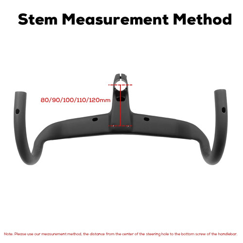 Carbon road bicycle handlebar - carbon,
