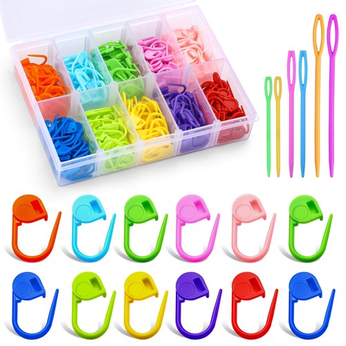 Lunarm 200pcs stitch markers - lunarm,