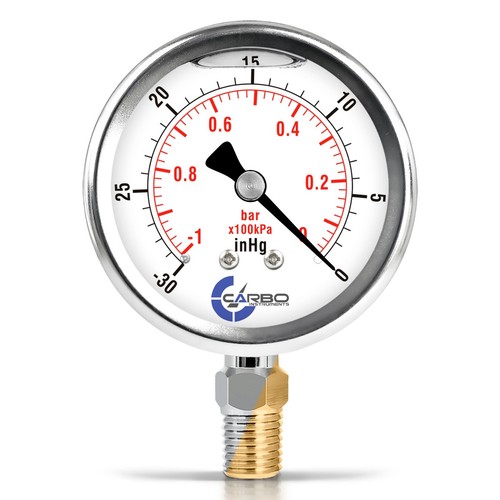 Vacuum pressure gauge - 2-1/2",