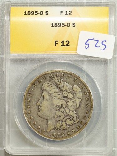 1895 morgan silver dollar - 1895, o