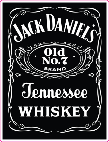 Jack daniels logo vinyl - jack,