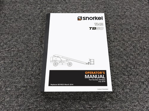 Snorkel tb42 tb50 aerial boom - snorkel,