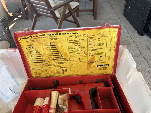 Hilti 350 powder actuated - hilti,