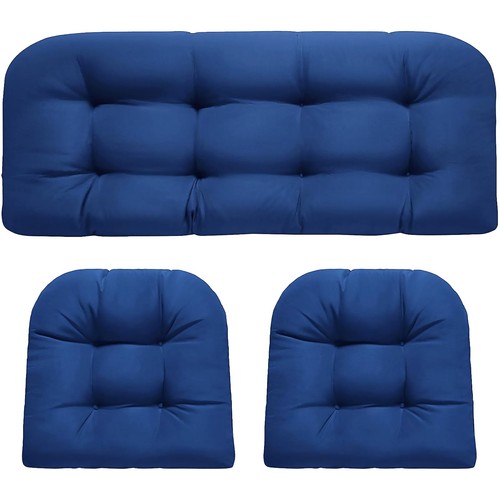 Wicker chair cushions - wicker, 3