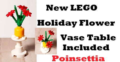 New lego holiday - lego, vase