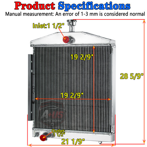 Radiator fit lincoln - radiator,