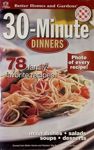 Minute dinners 78 - 30-minute, dinners: