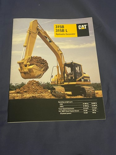 Cat 315b hydraulic excavator - cat,