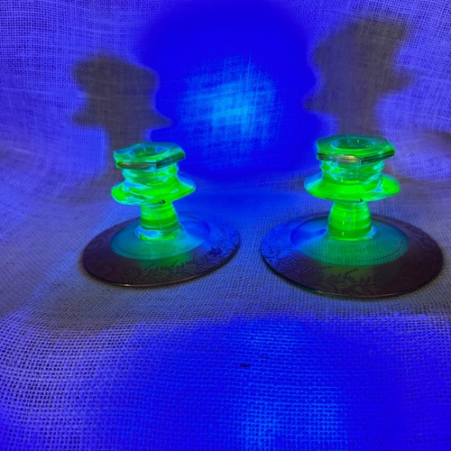 Vintage green uranium - uranium, glass