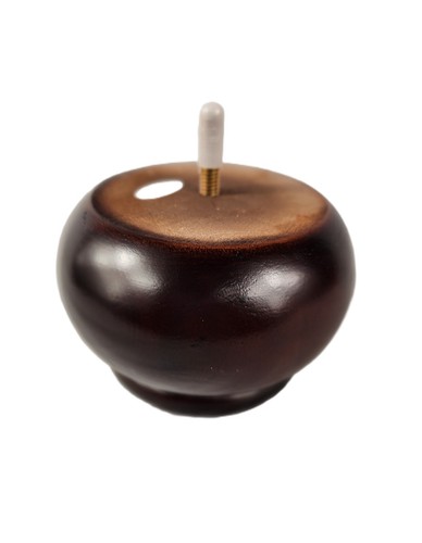 Turned bun dark cherry - bun,