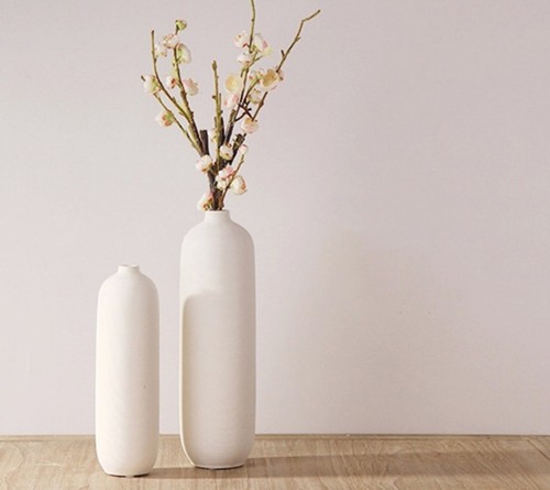 Set tall white - of,