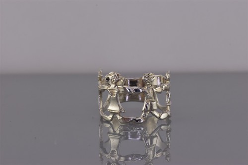 Sterling silver 15mm - silver,