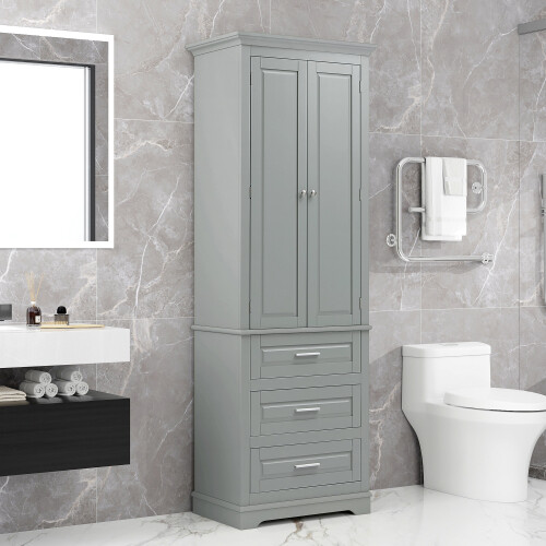 Tall storage cabinet with - cabinet,