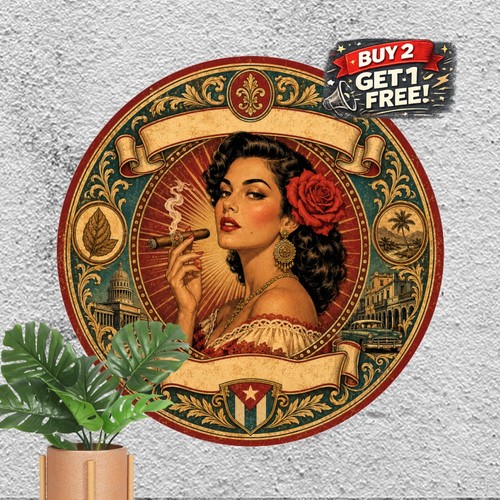 Classic havana cigar label - classic,
