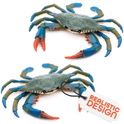 Pcs blue crab toy - 2,