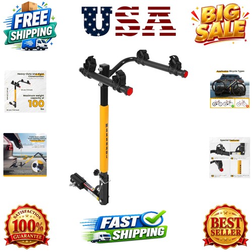 50025 hitch mount bike rack - hitch, 2-bike