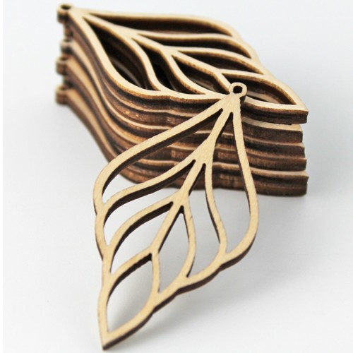 Long leaf wood - wood, cutout