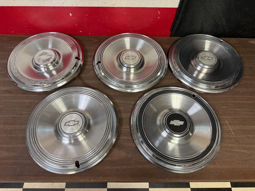 1973 chevy impala - 15", hubcaps