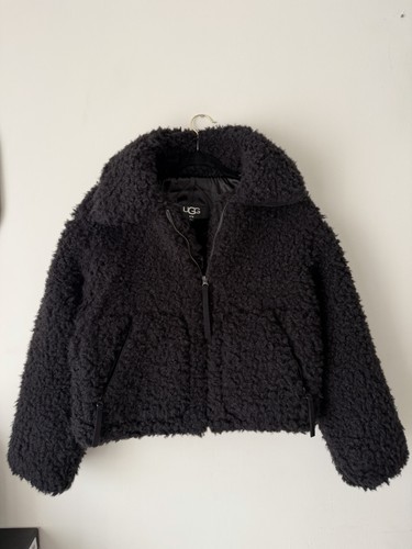 Ugg maeve sherpa teddy - sherpa, jacket