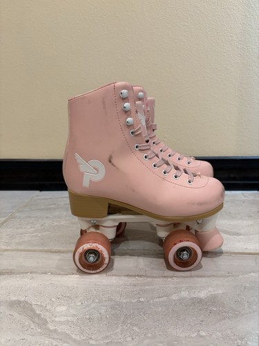 Pacer pink quad - quad, skates