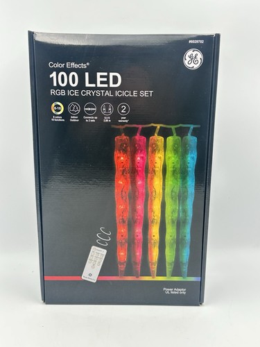 Color effects icicle lights - color,