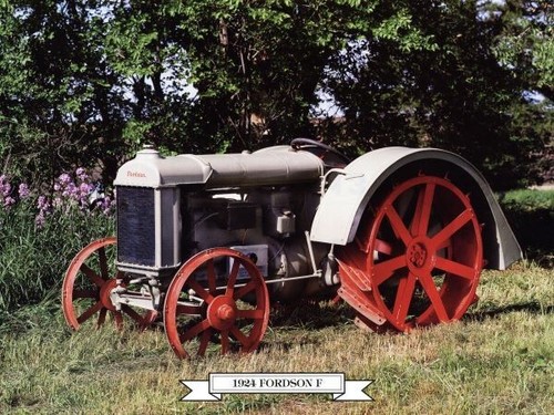 1924 fordson model - f, tractor