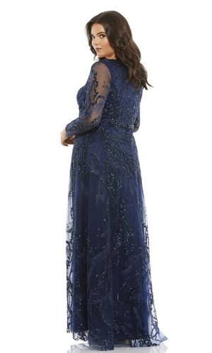 Mac duggal midnight blue - duggal,