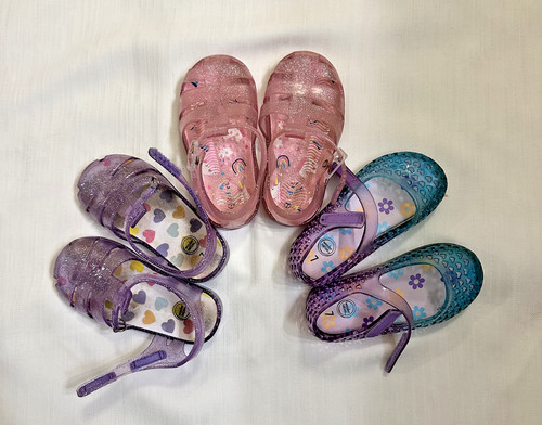 Jelly shoes set pairs - jelly,