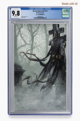 Cgc absolute batman - cgc, 9.8