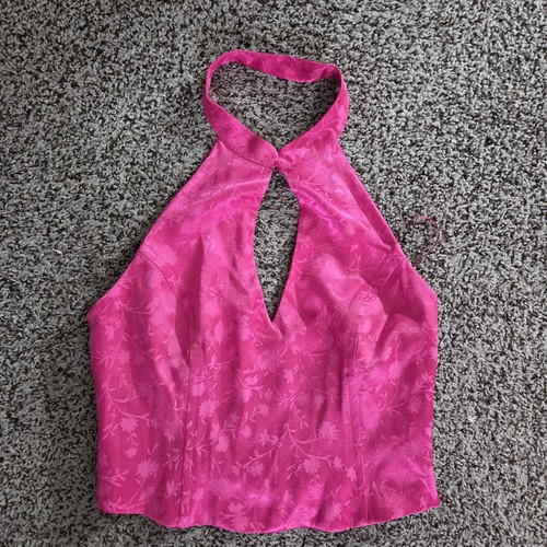 Zara hot pink - hot, satin