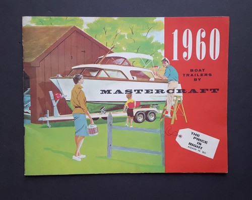 Vintage 1960 mastercraft boat - vintage,