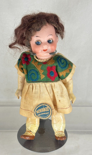Antique bisque doll - antique, 6"