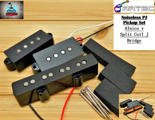 Artec noiseless alnico pj - artec, 5