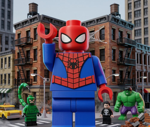 Spider man style - style, printed