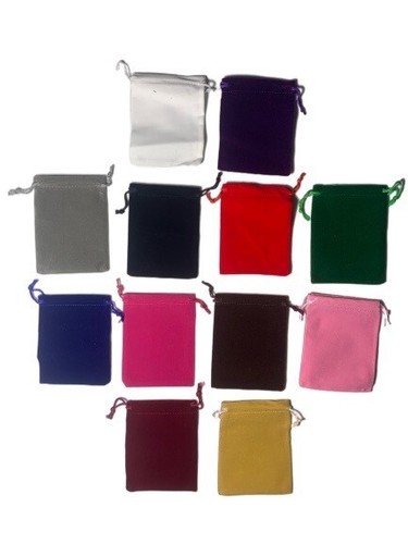 Velvet bags x - pack),