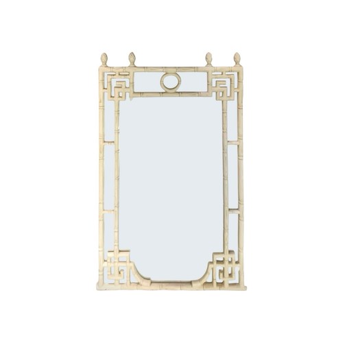 Mirror hollywood regency faux - mirror,