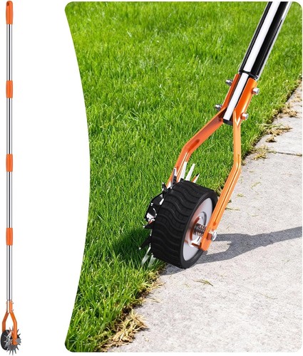 Manual lawn edger rotary wheel - lawn,