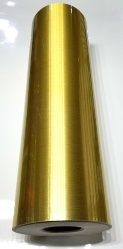 Gold brushed sign plotter - gold,