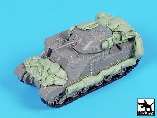 Black dog grant tank - dog, 1/72