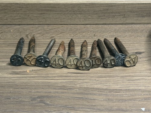 Railroad date nail 1940 - 1940, of