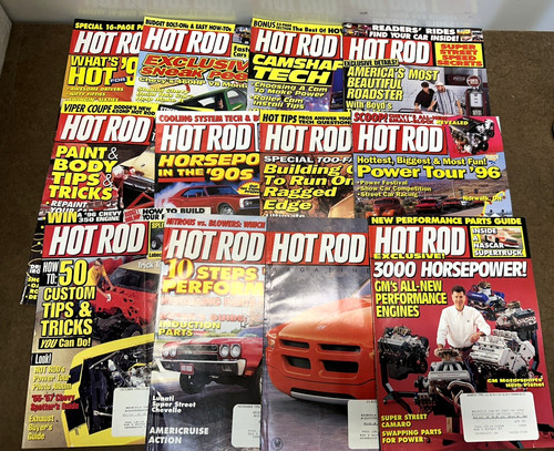 1996 hot rod - 1996, magazine