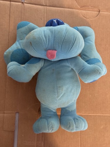 Vintage blues clues plush - blues,