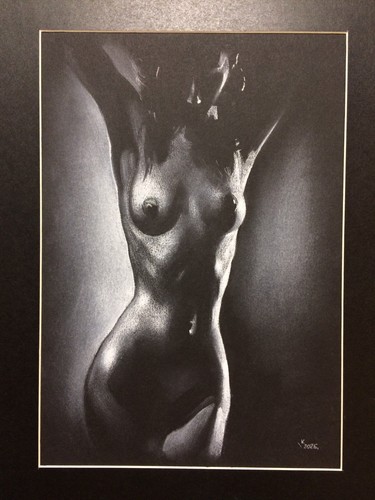 Original art drawing - art, noir