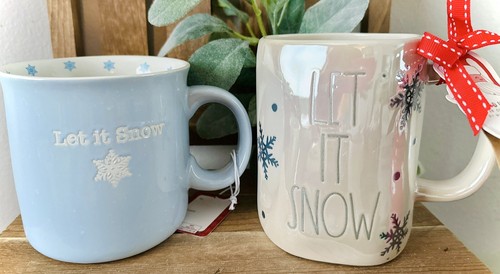 New rae dunn let - let, snow